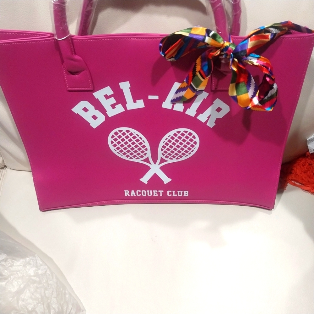 Pink Tote Bag